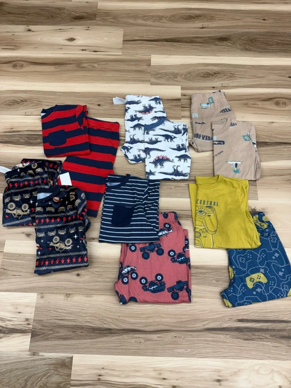 Carter’s Boys XL Pajama Lot B9